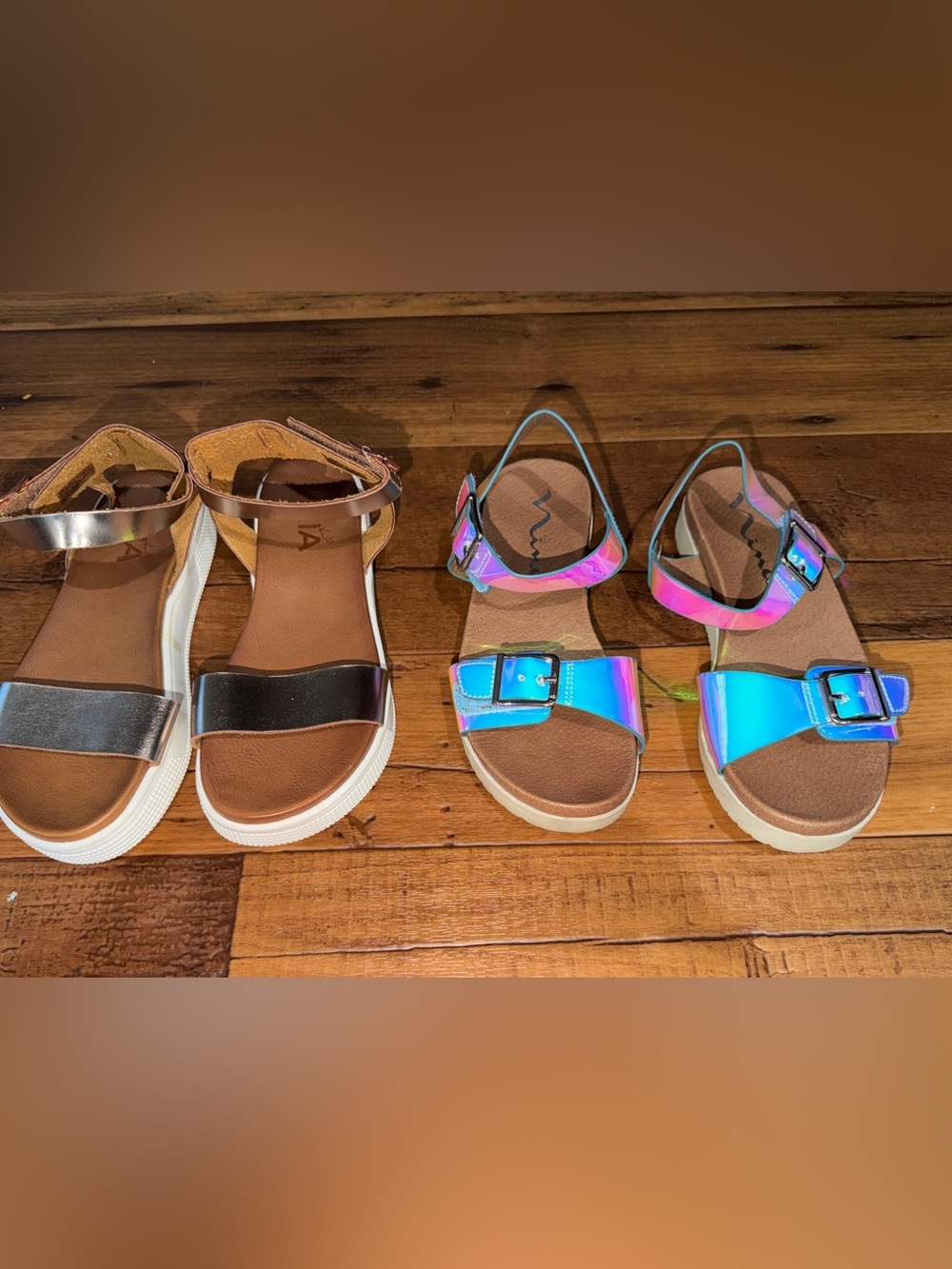 NWT- BUNDLE OF GIRLS SANDALS- Size 2